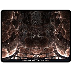 Fractal Mandelbulb 3d Action Fleece Blanket (large)  by Pakrebo