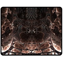 Fractal Mandelbulb 3d Action Fleece Blanket (medium)  by Pakrebo