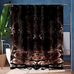 Fractal Mandelbulb 3d Action Shower Curtain 60  X 72  (medium)  by Pakrebo