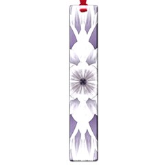 Fractal Floral Pattern Decorative Large Book Marks by Pakrebo