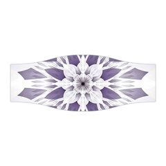 Fractal Floral Pattern Decorative Stretchable Headband by Pakrebo