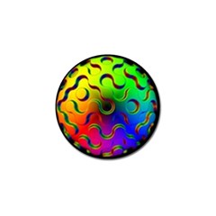 Ball Sphere Digital Art Fractals Golf Ball Marker (10 Pack) by Pakrebo