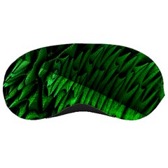 Fractal Rendering Background Green Sleeping Masks by Pakrebo