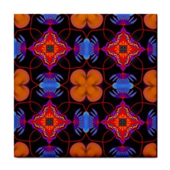 Ornament Colorful Color Background Tile Coasters by Pakrebo