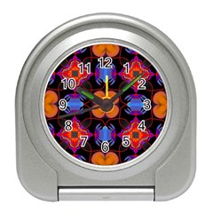 Ornament Colorful Color Background Travel Alarm Clock by Pakrebo