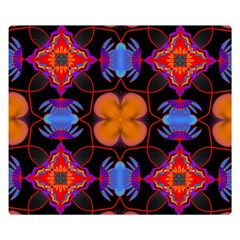 Ornament Colorful Color Background Double Sided Flano Blanket (small)  by Pakrebo