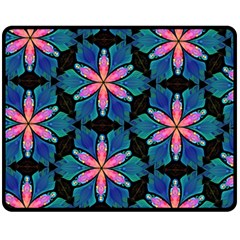 Ornament Digital Color Colorful Fleece Blanket (medium)  by Pakrebo