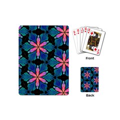 Ornament Digital Color Colorful Playing Cards (mini) by Pakrebo