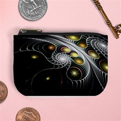 Fractal Bulbs Fantasy Curve Mini Coin Purse by Pakrebo