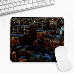 Building Ruins Old Industry Large Mousepads by Pakrebo