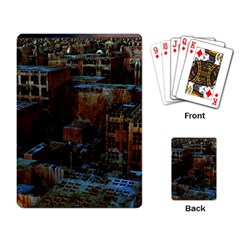 Building Ruins Old Industry Playing Cards Single Design by Pakrebo