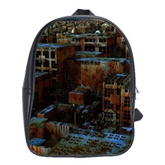 Building Ruins Old Industry School Bag (large) by Pakrebo