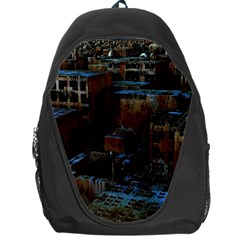 Building Ruins Old Industry Backpack Bag by Pakrebo