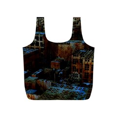 Building Ruins Old Industry Full Print Recycle Bag (s) by Pakrebo