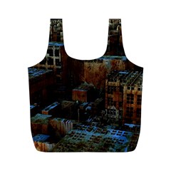 Building Ruins Old Industry Full Print Recycle Bag (m) by Pakrebo