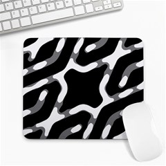 Giant Bold Dark Geometric Print Large Mousepads by dflcprintsclothing