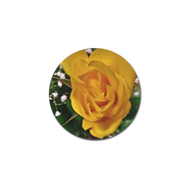 Yellow Rose Golf Ball Marker (4 pack)