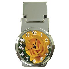 Yellow Rose Money Clip Watches