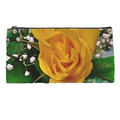 Yellow Rose Pencil Cases