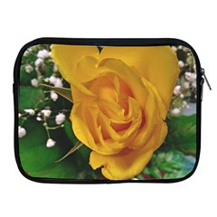 Yellow Rose Apple Ipad 2/3/4 Zipper Cases by Riverwoman