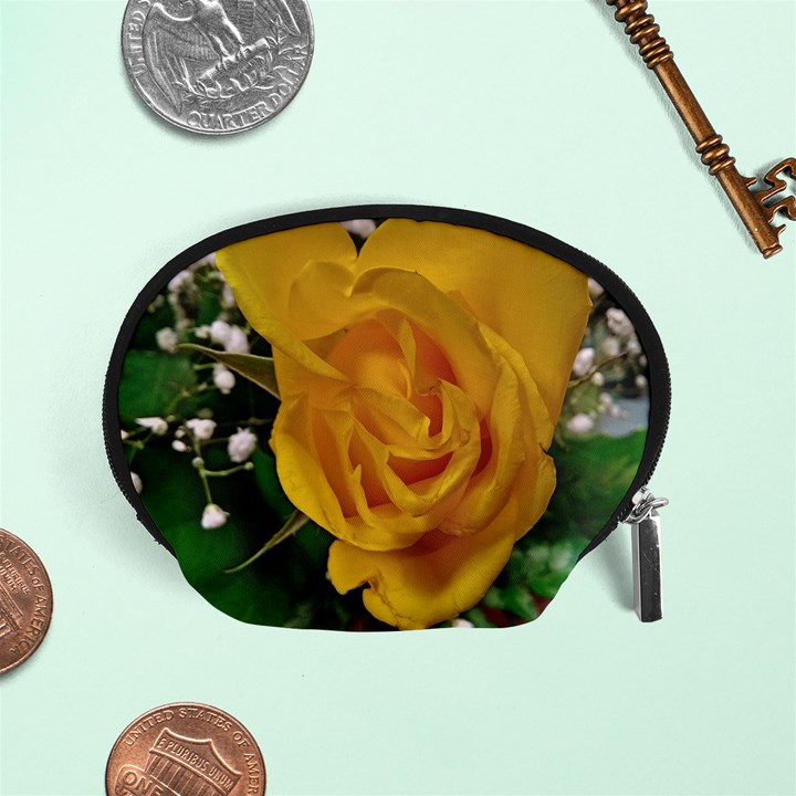 Yellow Rose Accessory Pouch (Small)