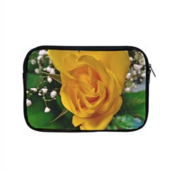 Yellow Rose Apple Macbook Pro 15  Zipper Case by Riverwoman