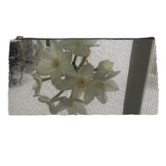 Paperwhite Pencil Cases by Riverwoman