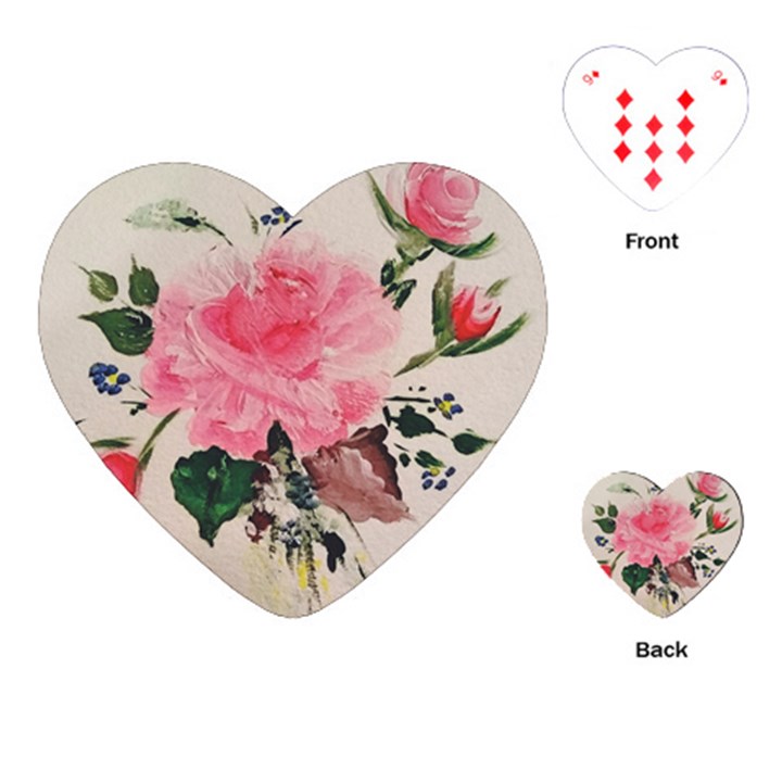 Margaret s rose Playing Cards (Heart)