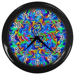 Ml 120 Wall Clock (black) by ArtworkByPatrick