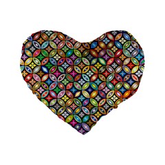 Ml 122 1 Standard 16  Premium Heart Shape Cushions by ArtworkByPatrick