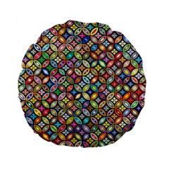 Ml 122 1 Standard 15  Premium Flano Round Cushions by ArtworkByPatrick