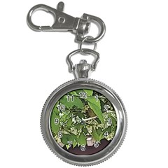 Garden Of The Phoenix  Key Chain Watches by Riverwoman