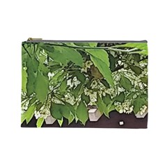 Garden Of The Phoenix  Cosmetic Bag (large) by Riverwoman