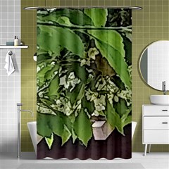 Garden Of The Phoenix  Shower Curtain 48  X 72  (small)  by Riverwoman