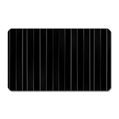 Dark Linear Abstract Print Magnet (Rectangular)