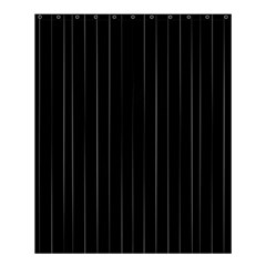 Dark Linear Abstract Print Shower Curtain 60  X 72  (medium)  by dflcprintsclothing