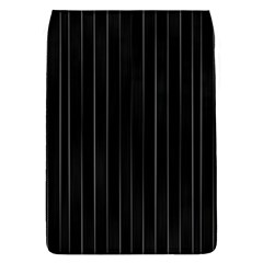 Dark Linear Abstract Print Removable Flap Cover (L)