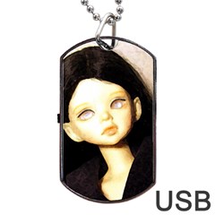 Lost Dog Tag Usb Flash (one Side) by snowwhitegirl