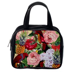 Tropical Bird Floral Classic Handbag (one Side) by snowwhitegirl