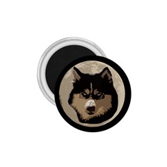 Husky Moon 1 75  Magnets by snowwhitegirl