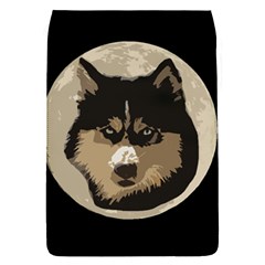 Husky Moon Removable Flap Cover (s) by snowwhitegirl