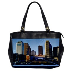 Columbus Skyline Oversize Office Handbag by Riverwoman