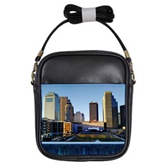 Columbus Skyline Girls Sling Bag by Riverwoman