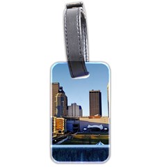 Columbus Skyline Luggage Tags (two Sides) by Riverwoman