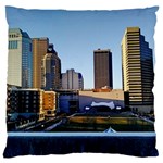 Columbus skyline Large Flano Cushion Case (One Side) Front