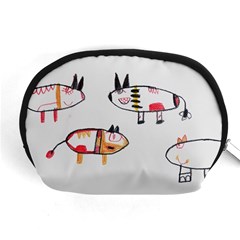 Children Children Drawing Flock Accessory Pouch (medium) by Pakrebo