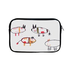 Children Children Drawing Flock Apple Macbook Pro 13  Zipper Case by Pakrebo