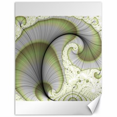 Graphic Fractal Eddy Curlicue Leaf Canvas 18  X 24  by Pakrebo