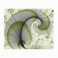 Graphic Fractal Eddy Curlicue Leaf Small Glasses Cloth (2-side)