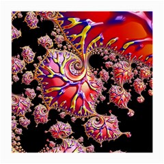 Fractals Colorful Pattern Medium Glasses Cloth by Pakrebo